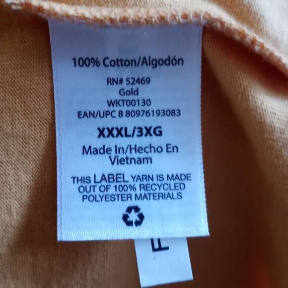 FREE ASSEMBLY YELLOW TOP SZ.XXXL NWT - Picture 5 of 6